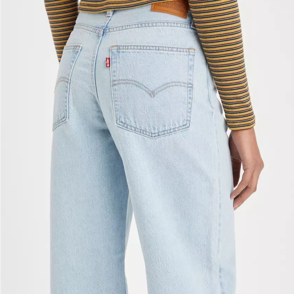 Levi's Women's Sky Blue Straight Leg Jeans